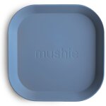 Lot de 2 assiettes carr�es twilight blue