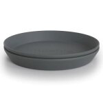 Lot de 2 assiettes rondes smoke Lot de 2 assiettes rondes smoke