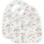 Lot de 2 bavoirs plastifis dreamy mouse
