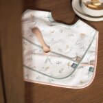 Lot de 2 bavoirs plastifi�s lovely birds