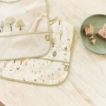 Lot de 2 bavoirs plastifi�s tiny park