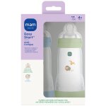 Lot de 2 biberons easy start anti - colique oc�an + nature t�tine d�bit 3 (320 ml)