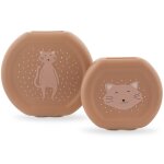 Lot de 2 bo�tes � go�ter � clip mrs. cat