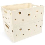 Lot de 2 bo�tes de rangement lemon