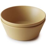 Lot de 2 bols ronds mosterd