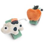 Lot de 2 bracelets hochet lot de 2 dotti vert