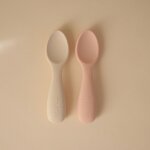 Lot de 2 cuill�res b�b� blush - shifting sand
