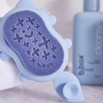 Lot de 2 �ponges de remplacement pour brosse de bain foxy