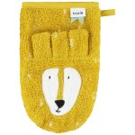 Lot de 2 gants de toilette mr. lion et mr. fox
