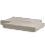 Lot de 2 housses de matelas � langer en �ponge nougat (50 x 70 cm)