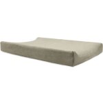Lot de 2 housses matelas à langer en éponge olive green (50 x 70 cm) Lot de 2 housses matelas à langer en éponge olive green (50 x 70 cm)