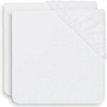 Lot de 2 housses de matelas  langer en ponge white (50 x 70 cm)