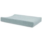 Lot de 2 housses de matelas � langer sea green - biscuit (50 x 70 cm)