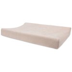 Lot de 2 housses de matelas � langer wild rose - biscuit (50 x 70 cm)