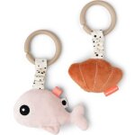 Lot de 2 jouets d'veil  suspendre wally rose