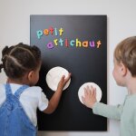 Lot de 2 magnets empreinte