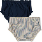 Lot de 2 maillots de bain blue stripes (9 mois)