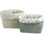 Lot de 2 paniers de rangement botanica Lot de 2 paniers de rangement botanica