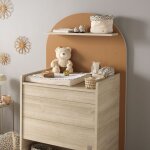 Lot de 2 paniers de rangement l�opard