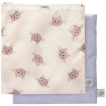 Lot de 2 pochettes � go�ter tiny team chat