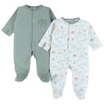 Lot de 2 pyjamas jersey savane (3 mois)