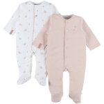 Lot de 2 pyjamas jersey vintage flowers (6 mois)