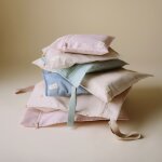 Lot de 2 sacs �tanches pour v�tements mouill�s blush