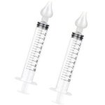 Lot de 2 seringues nasales