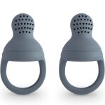 Lot de 2 sucettes grignoteuses en silicone tradewinds