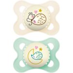 Lot de 2 sucettes original nuit en silicone (2 - 6 mois) Lot de 2 sucettes original nuit en silicone (2 - 6 mois)