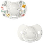 Lot de 2 sucettes symétriques sx pro 0 - 6mois walk in the park gris Lot de 2 sucettes symétriques sx pro 0 - 6mois walk in the park gris