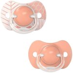 Lot de 2 sucettes symtriques sx pro 18 mois et + dreams rose
