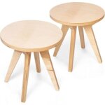 Lot de 2 tabourets pour la drawin'table