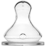 Lot de 2 t�tines en silicone d�bit dense