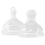 Lot de 2 ttines en silicone dbit xs extra lent