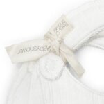 Lot de 3 bavoirs lullaby white