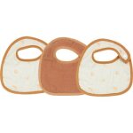 Lot de 3 bavoirs de naissance diplododo