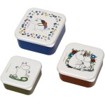 Lot de 3 bo�tes � go�ter moomin