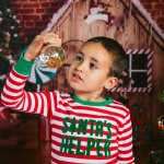 Lot de 3 boules de no�l sensorielles christmas