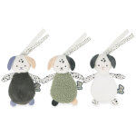 Lot de 3 doudous sensoriels chiens