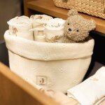 Lot de 3 gants de toilette en gaze de coton riverside