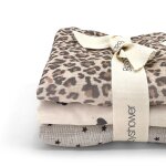 Lot de 3 lingettes wild print (28 x 28 cm)