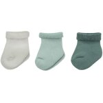 Lot de 3 paires de chaussettes sauge (0 - 6 mois) Lot de 3 paires de chaussettes sauge (0 - 6 mois)