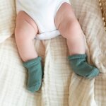 Lot de 3 paires de chaussettes sauge (0 - 6 mois)