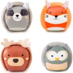 Lot de 4 balles doudous fort doodballs