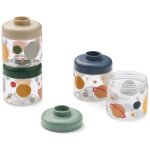 Lot de 4 boîtes alimentaires dominique universe Lot de 4 boîtes alimentaires dominique universe
