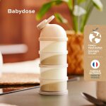 Lot de 4 bo�tes doseuses babydose mineral beige