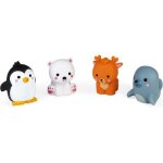 Lot de 4 gicleurs de bain animaux polaires