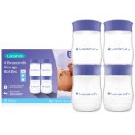 Lot de 4 pots de conservation du lait maternel Lot de 4 pots de conservation du lait maternel