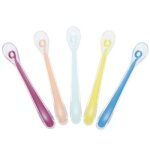 Lot de 5 cuillères 1er âge baby spoons Lot de 5 cuillères 1er âge baby spoons
